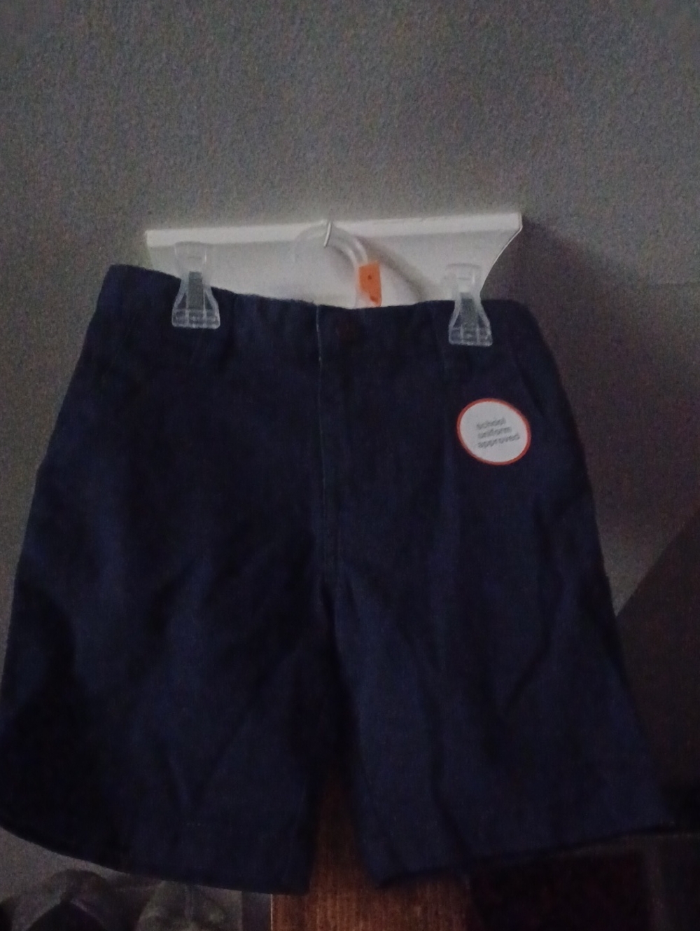 wonder nation Navy School Shorts - Solid Classic